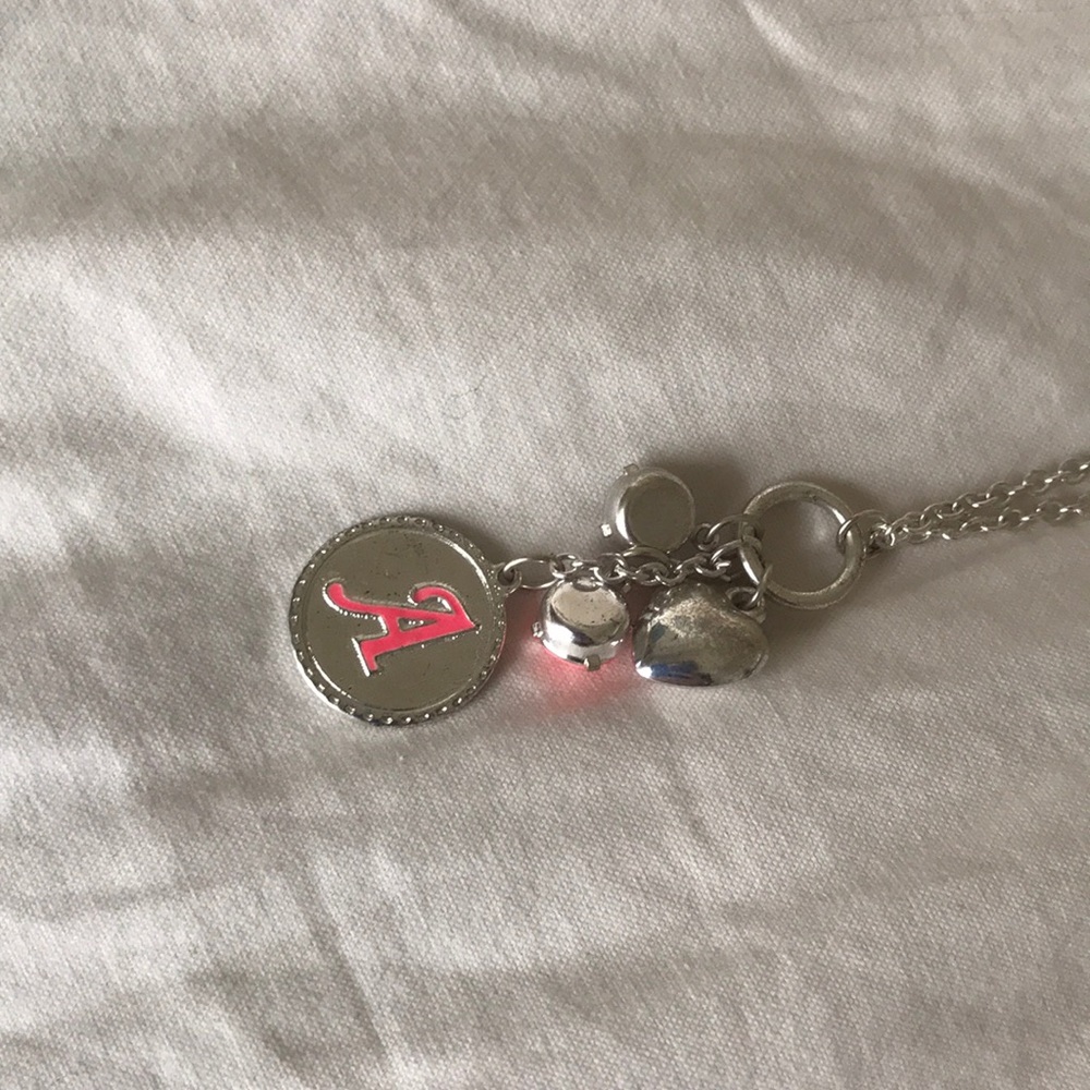“A” necklace from justice